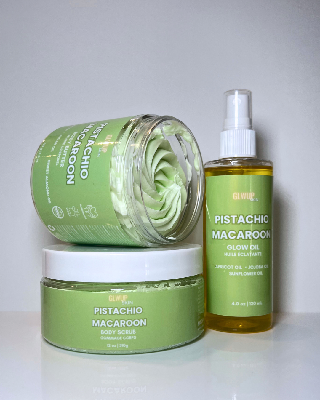 body care set, body care bundle, body oil, body butter, sugar scrub, body scrub