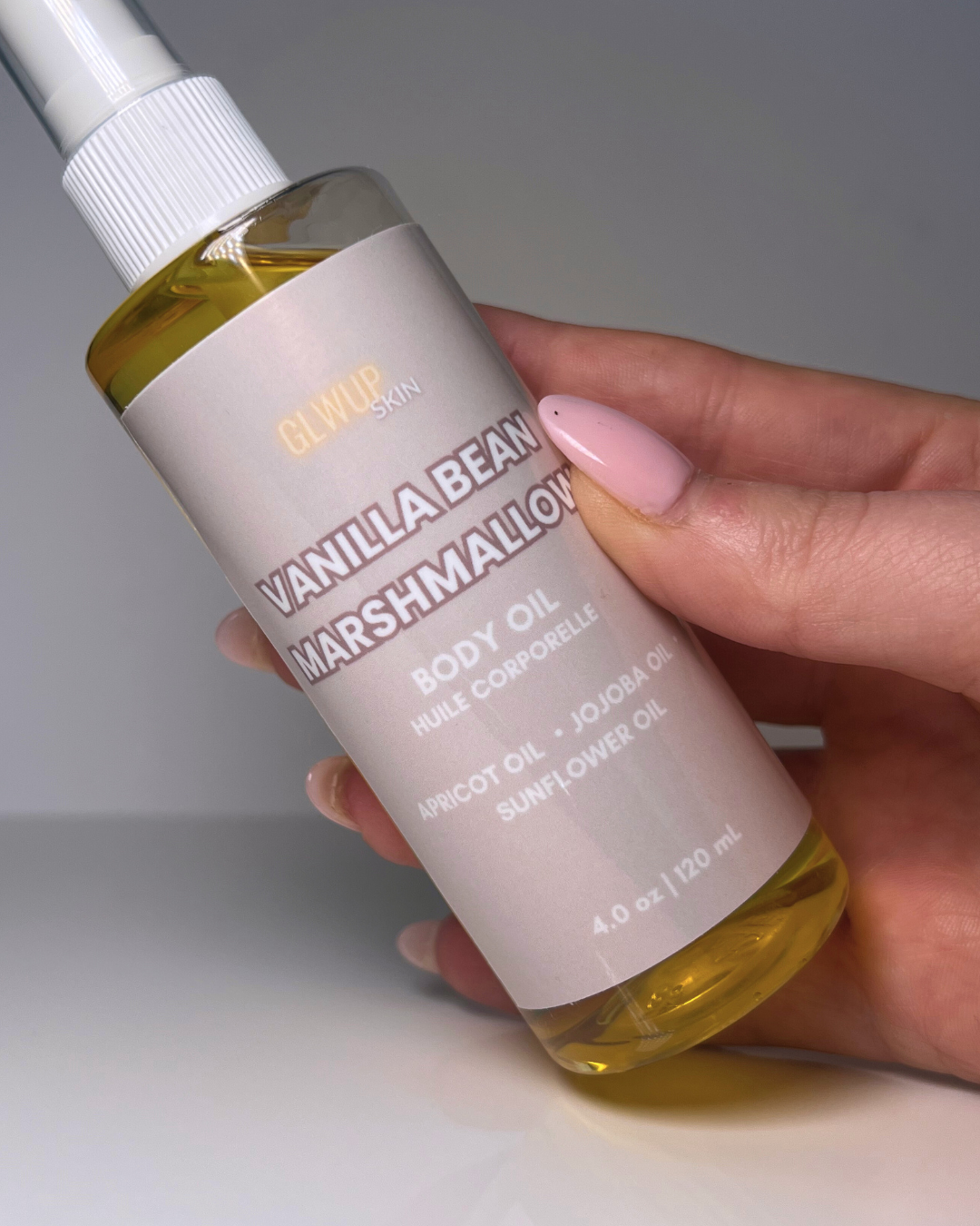 vanilla body oil, vanilla bean marshmallow body oil, vanilla bean marshmallow, vanilla marshmallow body oil